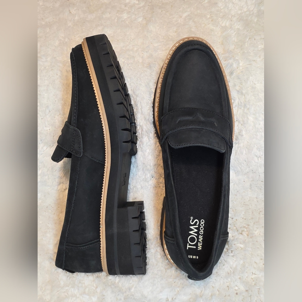 TOMS Women's Size 9 Cara Lug Sole Loafer